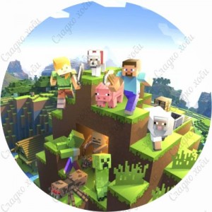 Принт Minecraft 1